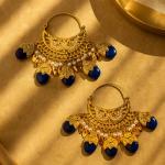 Artificial Coloured Kundan Jhumki